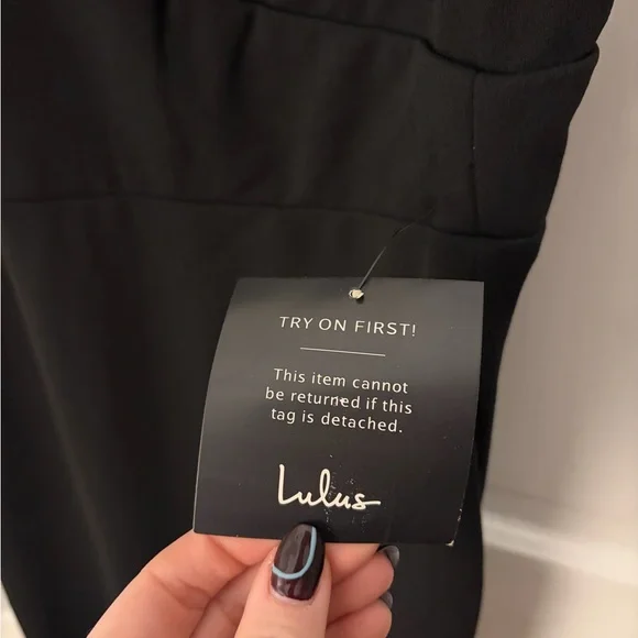 Lulu's Perfect Opportunity Black Maxi Ruffle Dress - Picture 5 of 8